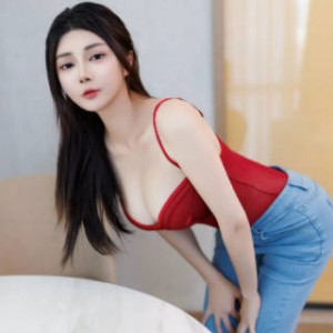 模特凯竹Quinn红色连体内衣 粉色情趣内衣秀丰腴身材诱惑写真82P